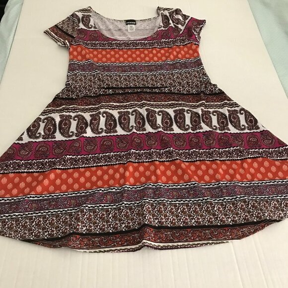 Joe Boxer Fit & Flare Dress - 1X - Picture 3 of 9